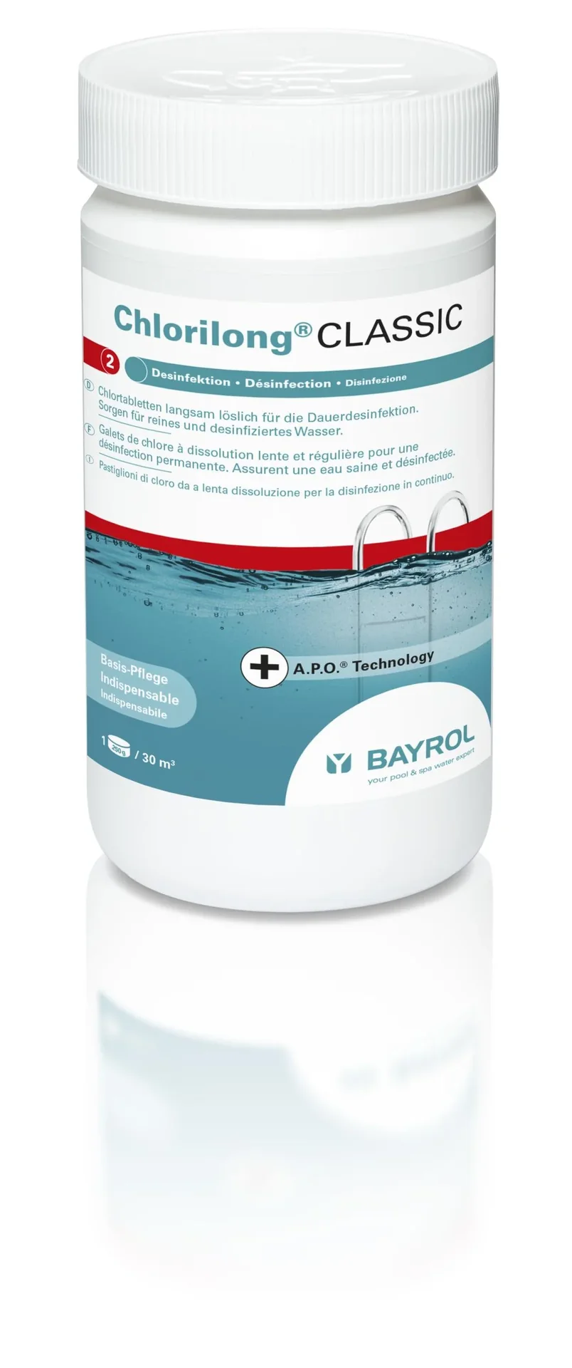 Chlortabletten "Chlorilong Classic" - 1,25 kg - 0