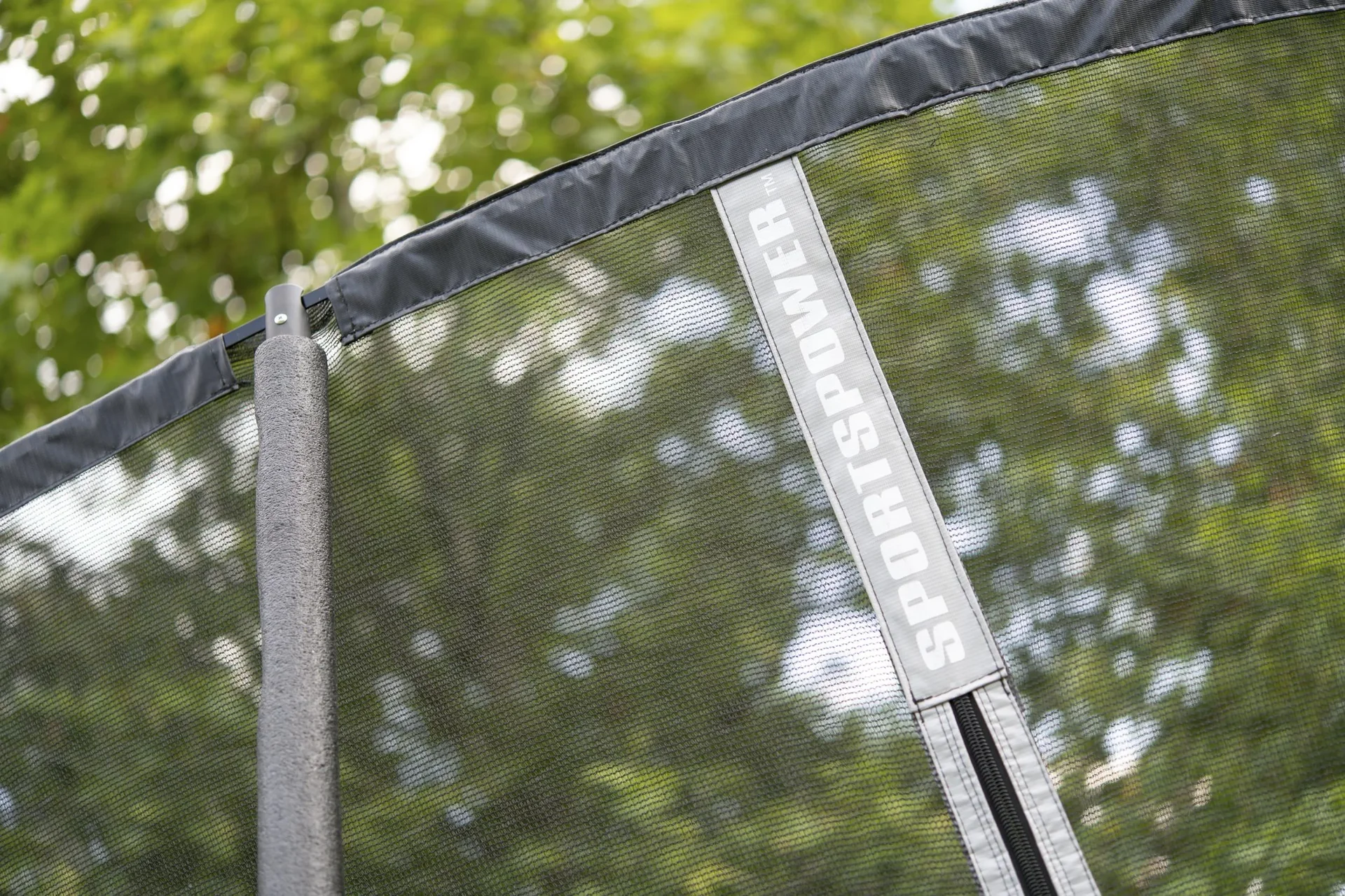 Trampolin Ø244 cm schwarz - 4