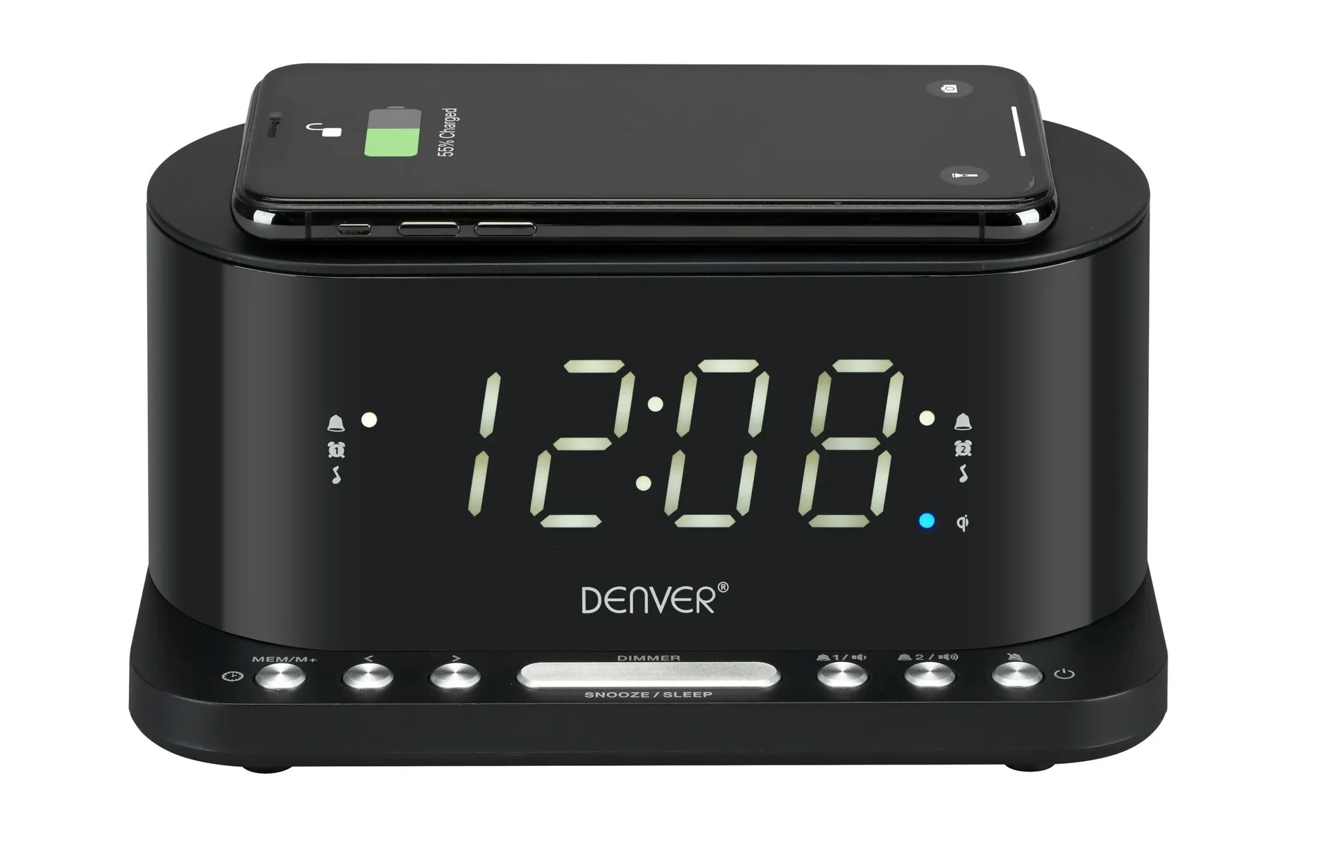 Radiowecker CRQ-110 mit Induktionsladefläche - 0