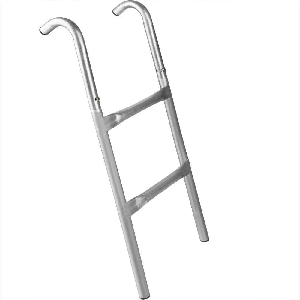Trampolintreppe 76 cm / 2 Metallstufen - 4