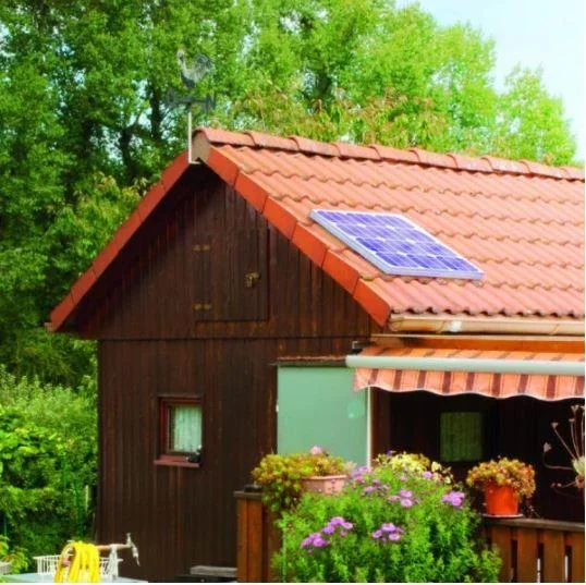 Solar Inselanlage 20 Watt inklusive Akku und Mehrfachsteckdose - 0