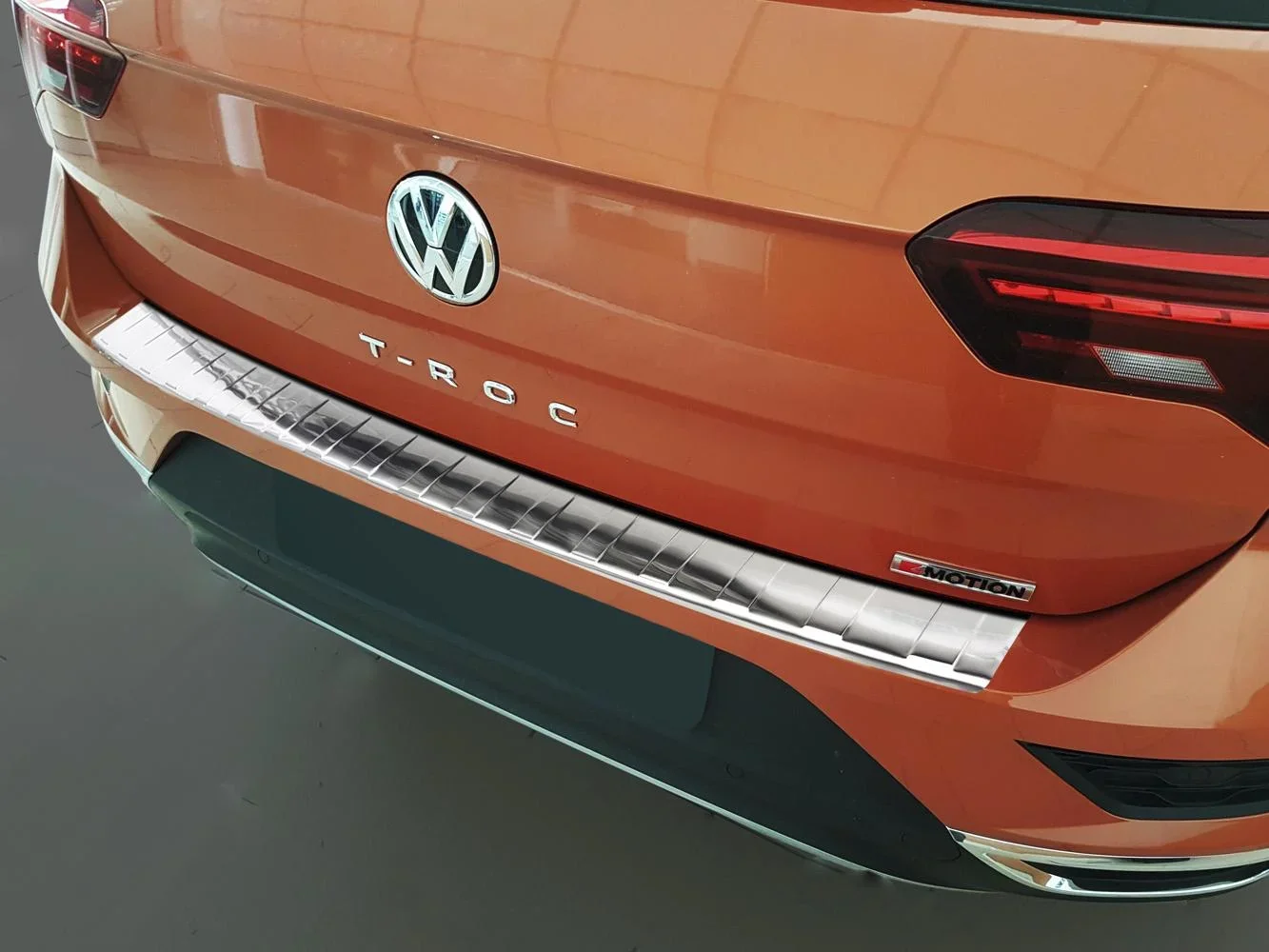 Ladekantenschutz Edelstahl für VW T-ROC ab Baujahr 2016> - 0