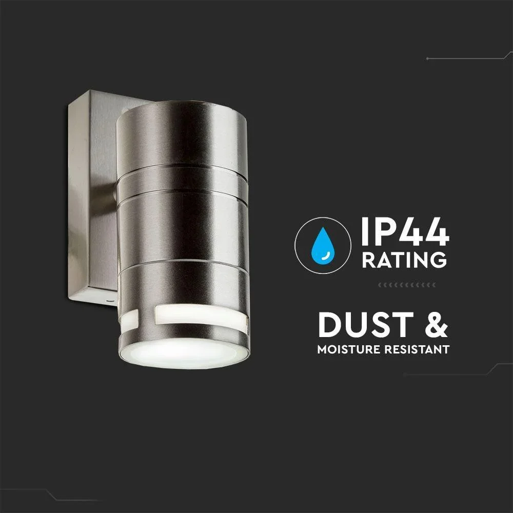 VT-7631 Wandleuchte für den Außenbereich - GU10 - Edelstahl - IP44 - 2