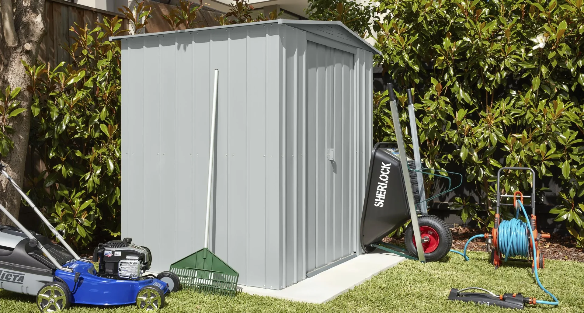 Gerätehaus Gartenmanager Dream 65 H 178, metallic - 5