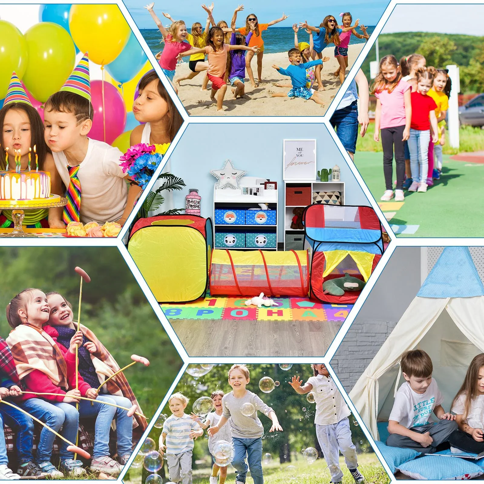 Pop-up Spielzelt für Kinder - 2