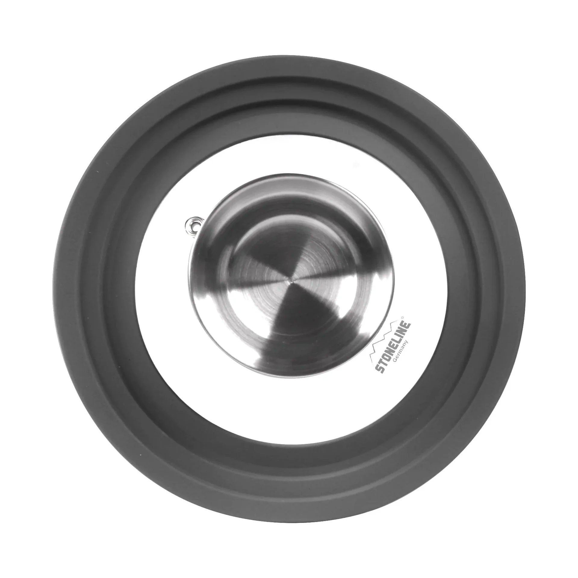 Universal-Glasdeckel mit Silikonrand und Aromaknopf für 16/18/20 cm - Für die Aroma-Küche! - 4