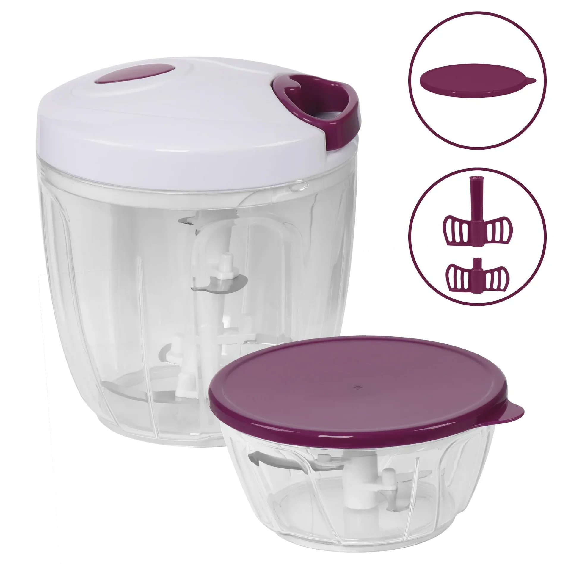 Multizerkleinerer, Aubergine - 2