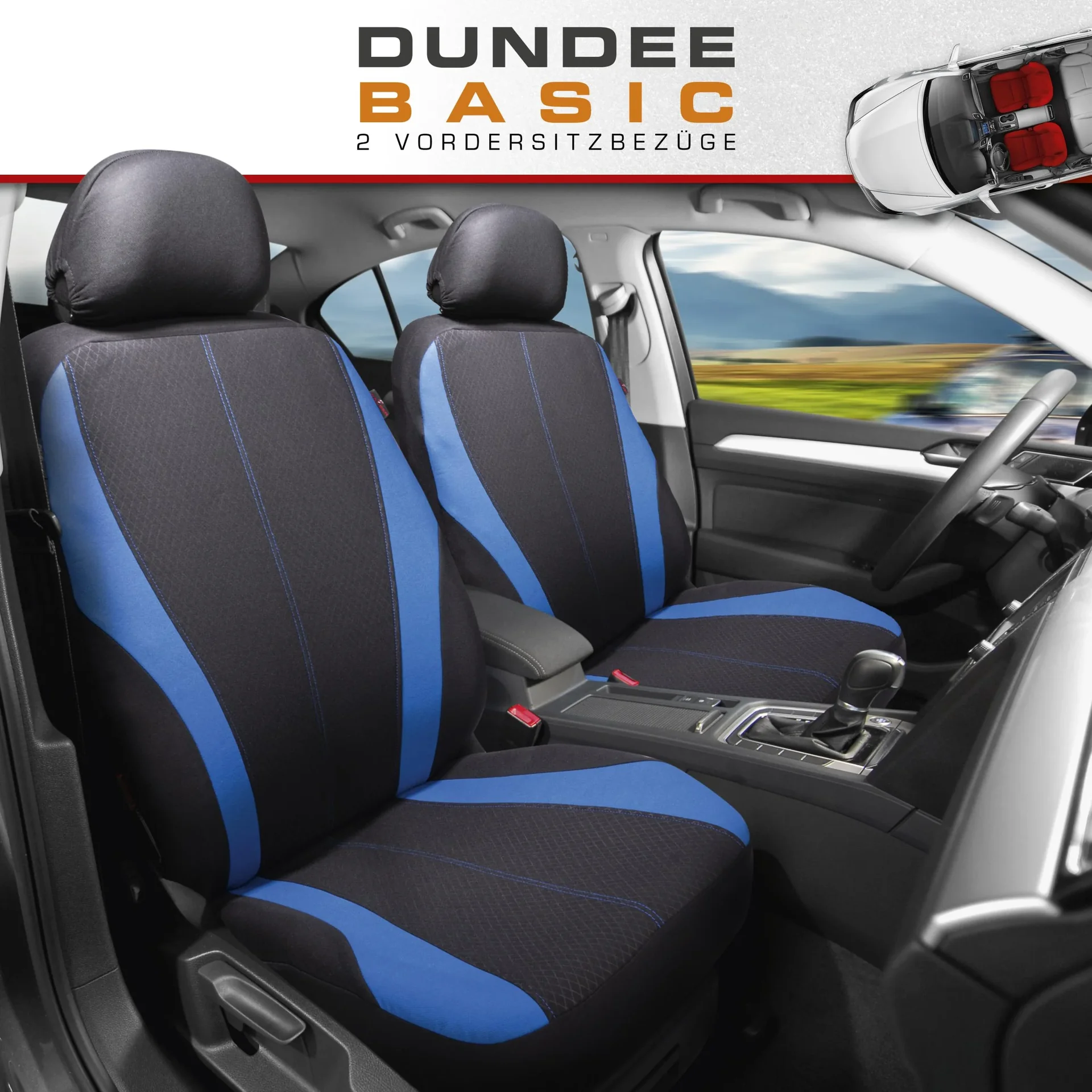 Auto Sitzbezug "DUNDEE" - Vordersitze - 3