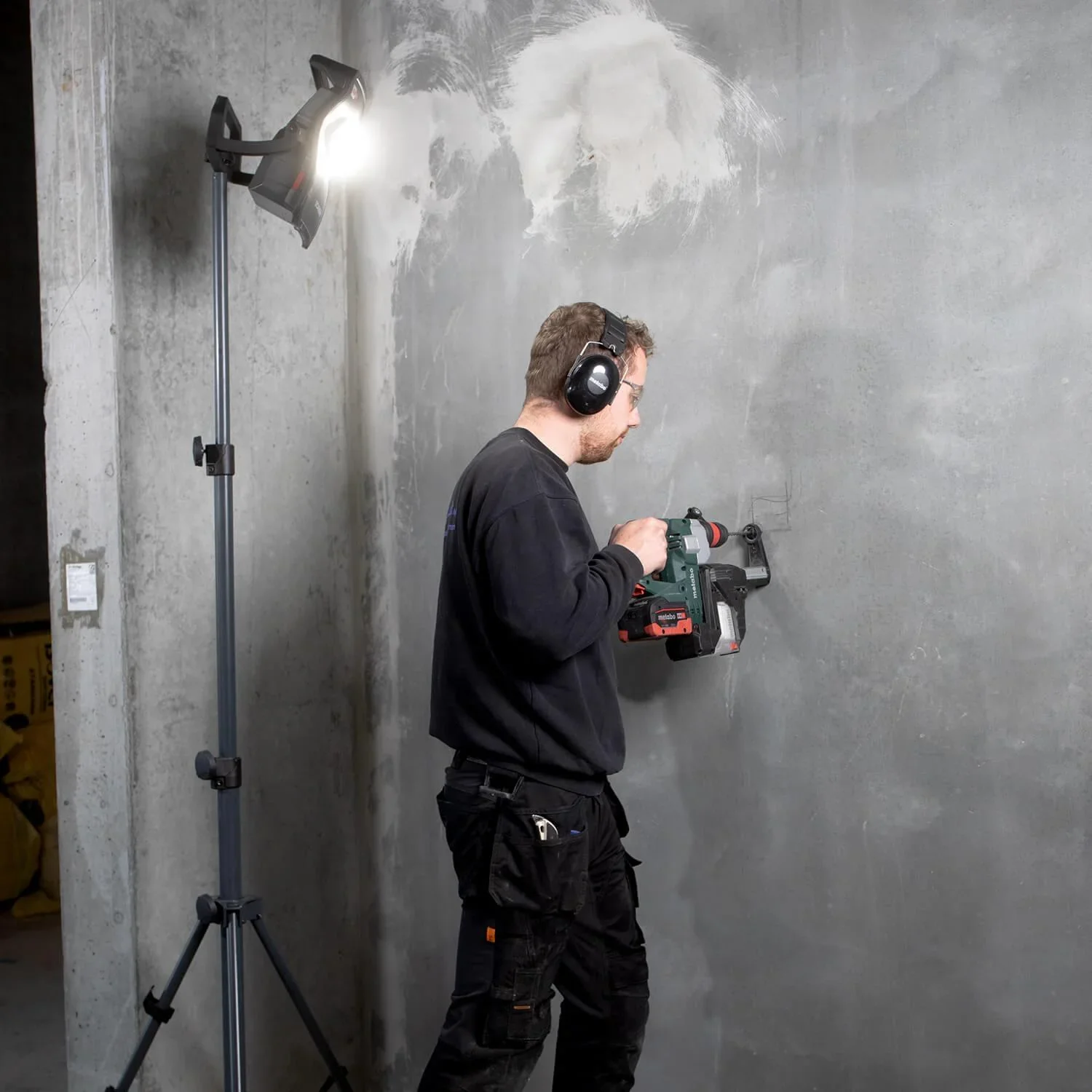 Handflutlichtstrahler NOVA 4 CAS mit abnehmbarem Diffuser - 5