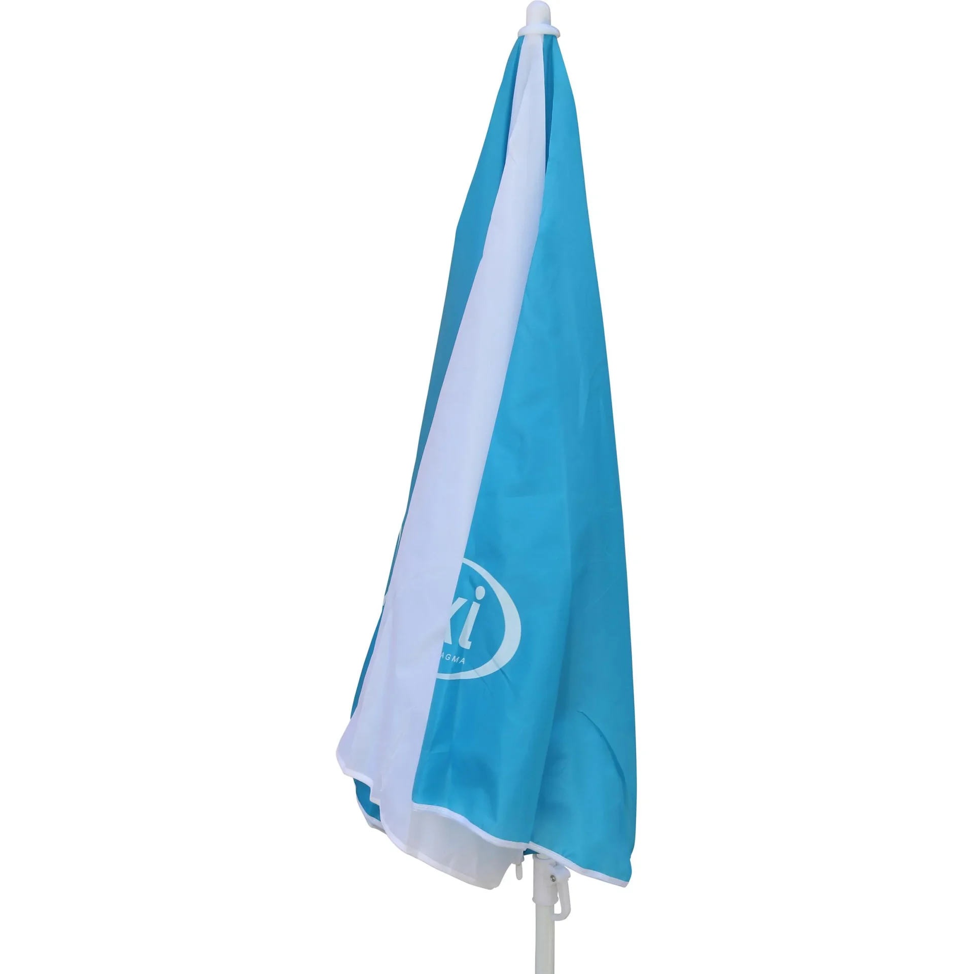 Regenschirm Ø125 cm - Blau/weiß - 2