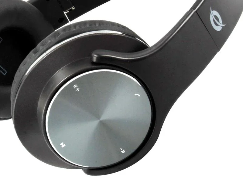 Headset Bluetooth inkl. Lautsprecher Mikro sw - 1