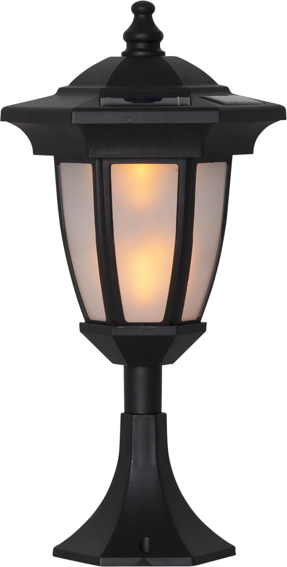 LED Solar Laterne "Flame" mit Flammeneffekt - 2