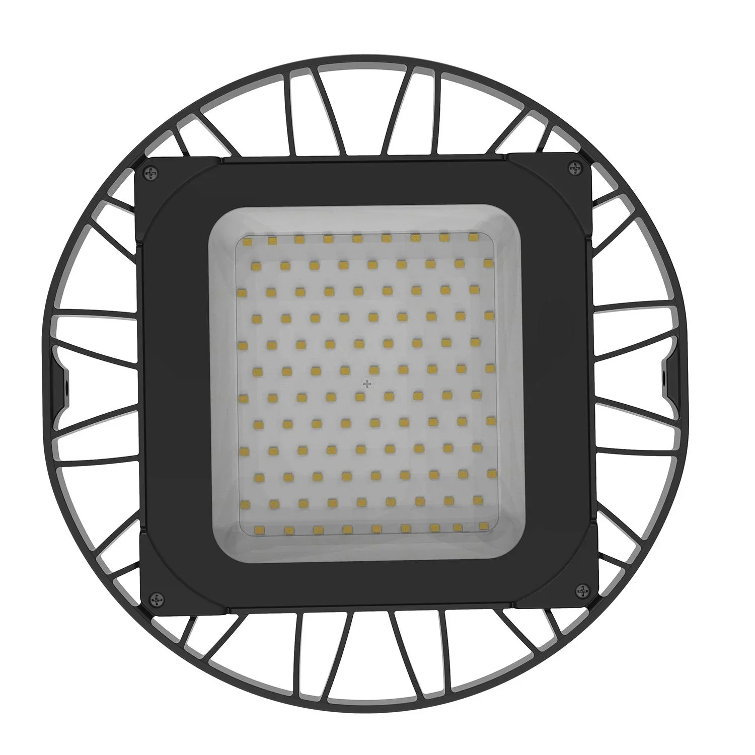 LED-HighBay in UFO-Form bietet 150 W, 14400 lm, 5000 K (neutralweiß) und IP65 Schutz. - 0