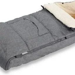 Kinderwagenfußsack Grau | Teddy | Kinderwagenfußsack Grau | Maxi-Cosi | mit Aufbewahrungstasche - 5
