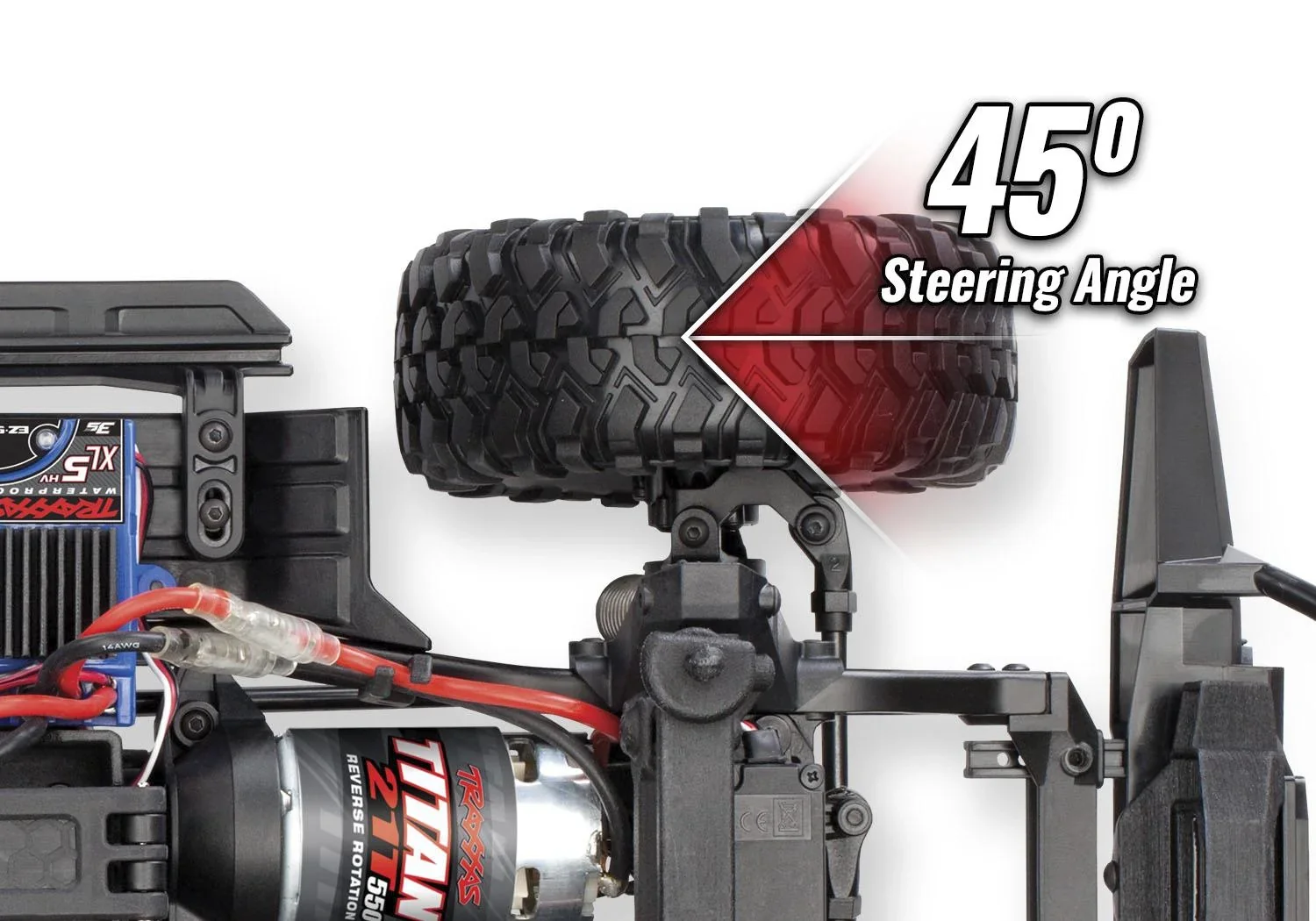 TRX-4 Land Rover Crawler 1/10 rot Crawler 2.4GHz (Link-fähig) ohne Akku, ohne Lader - 8