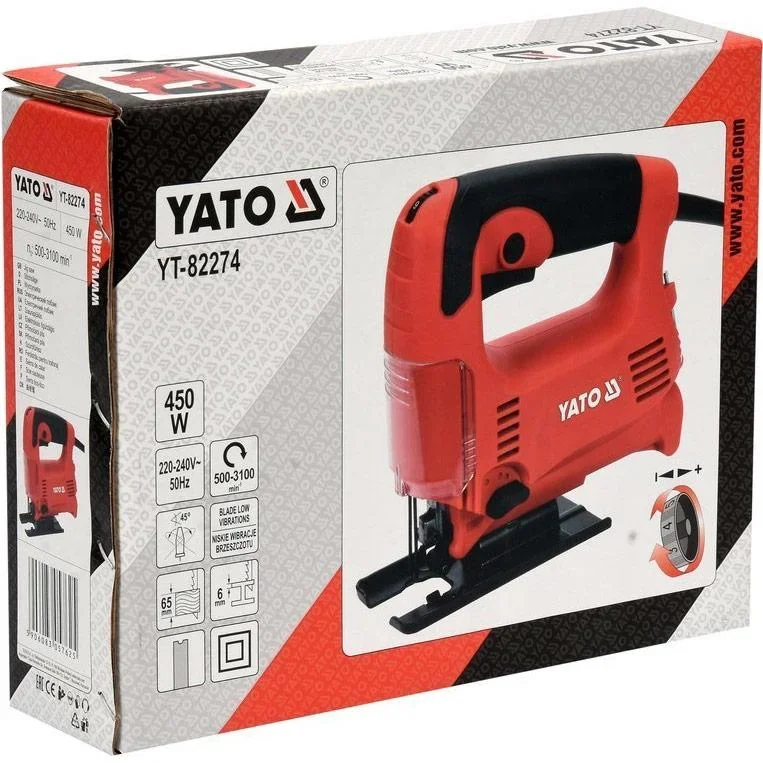 Stichsäge - 450W - 3100 min-1 - 1