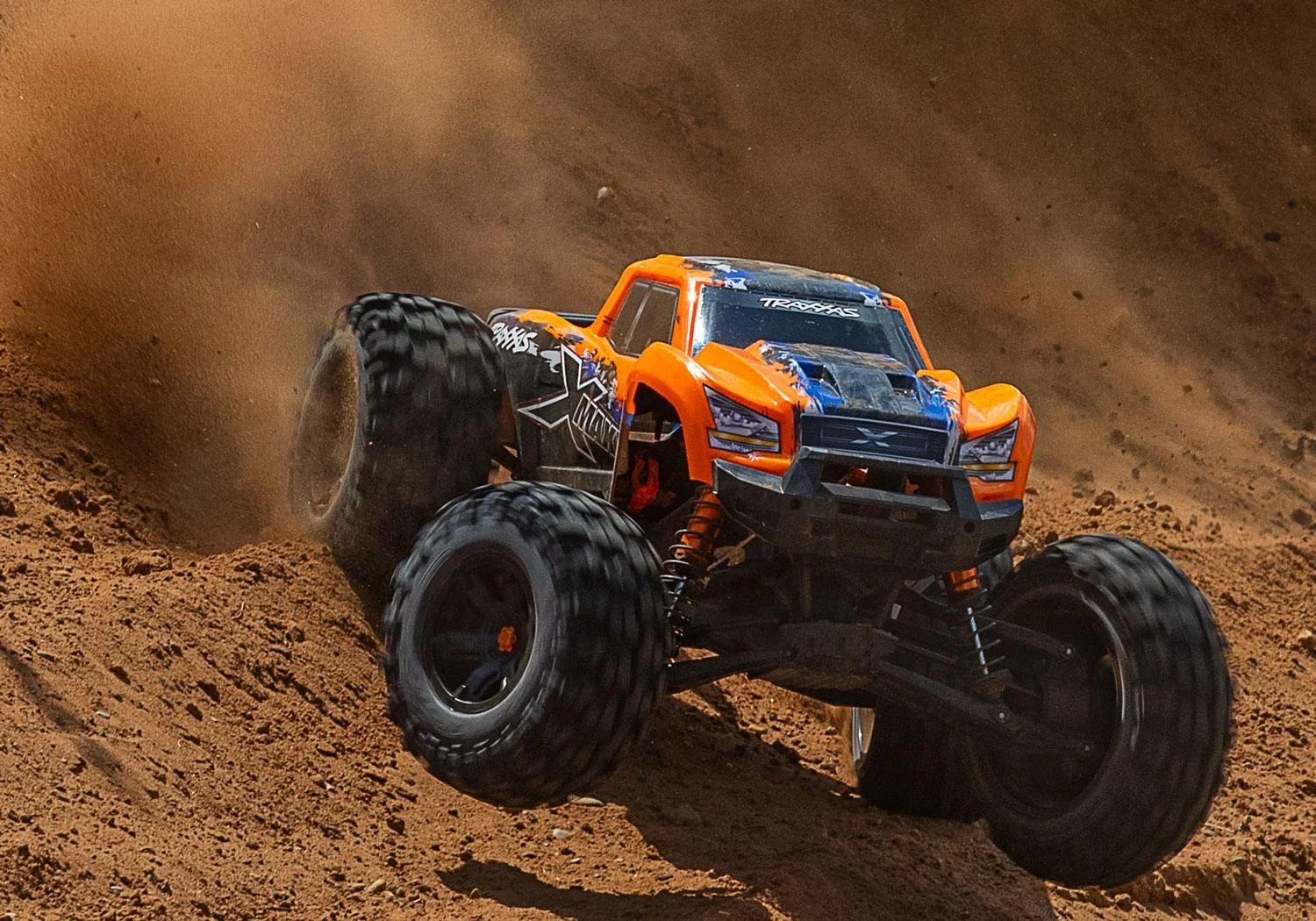 X-Maxx 4x4 VXL orangeX RTR ohne Akku/Lader 1/7 4WD Monster Truck Brushless - 7