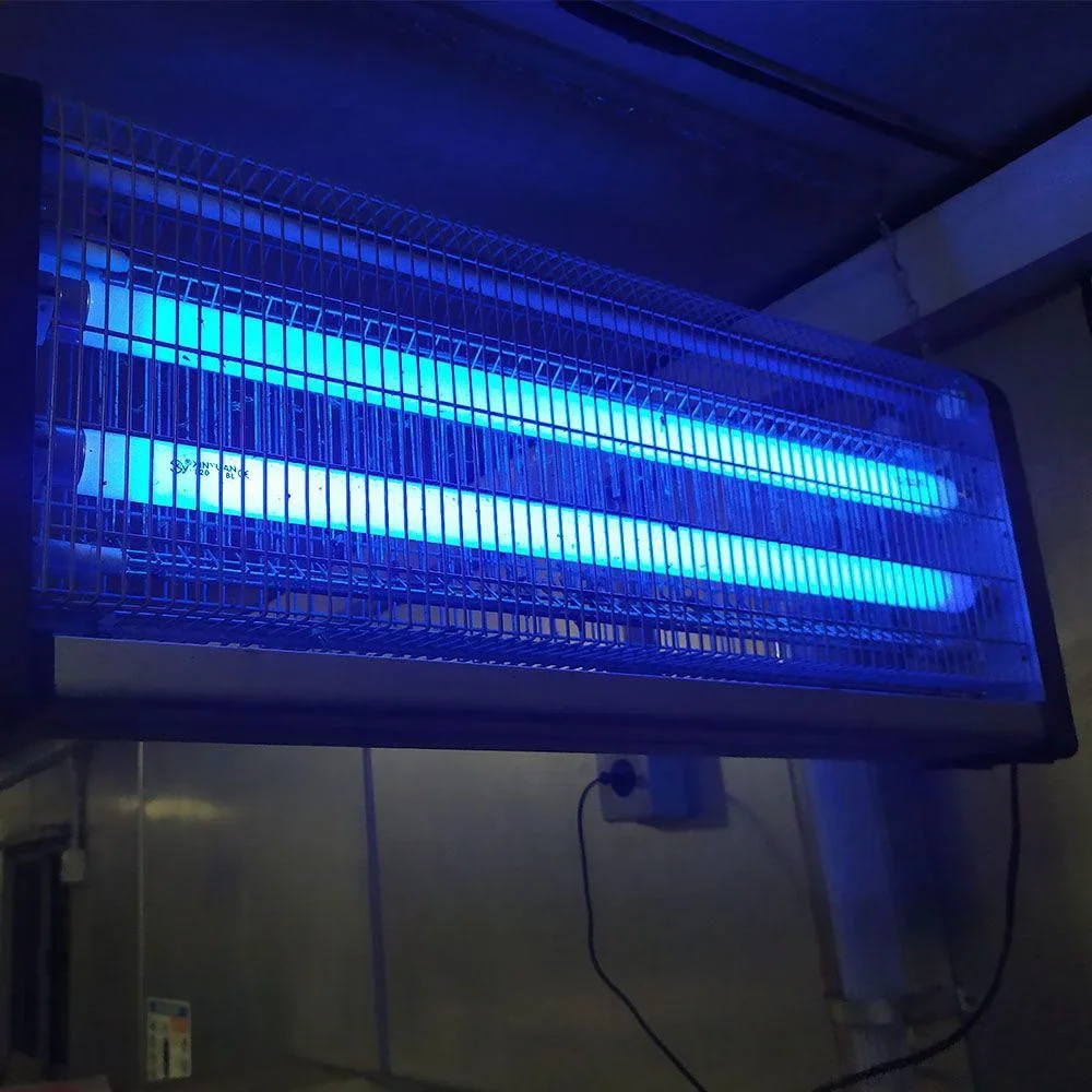 VT-3240 Insektenlampe - 2"20W - 150m Reichweite - UV-Licht - Grau - 3