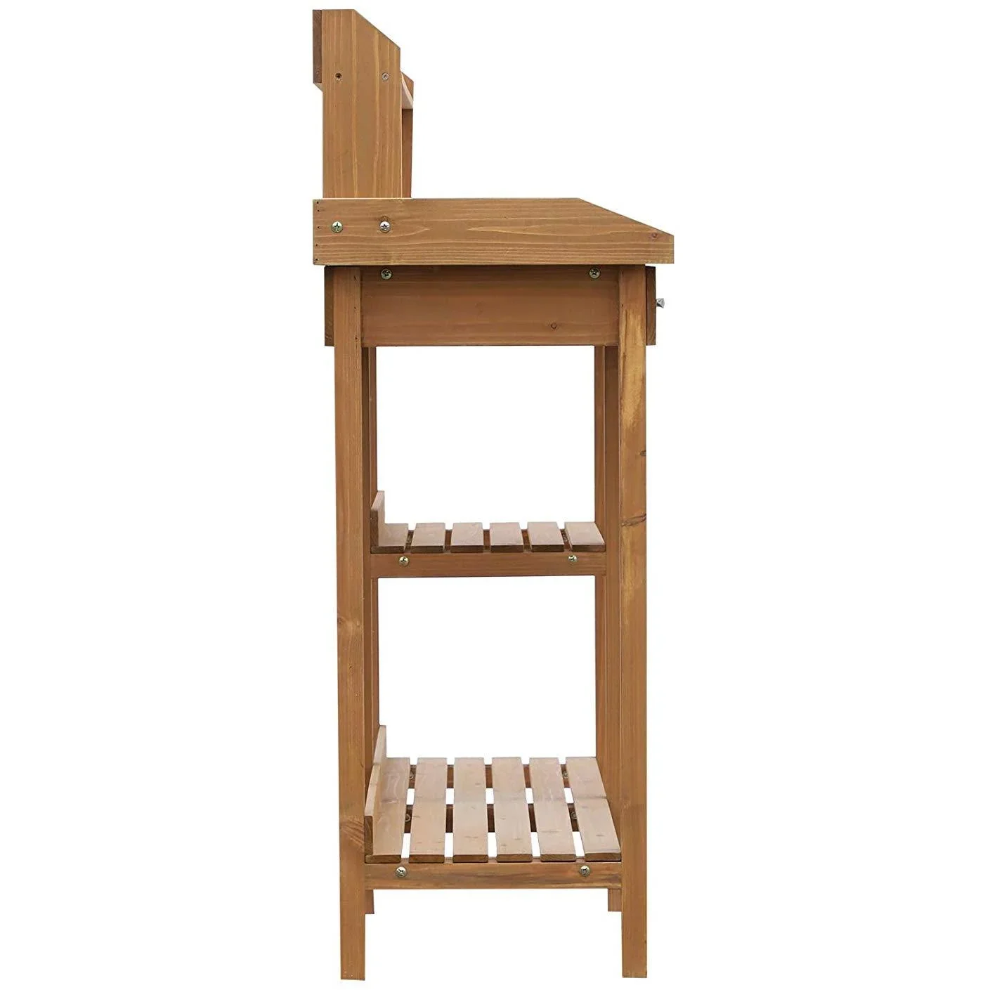 Pflanztisch mit Wanne Tannenholz H112cm Natur - 5