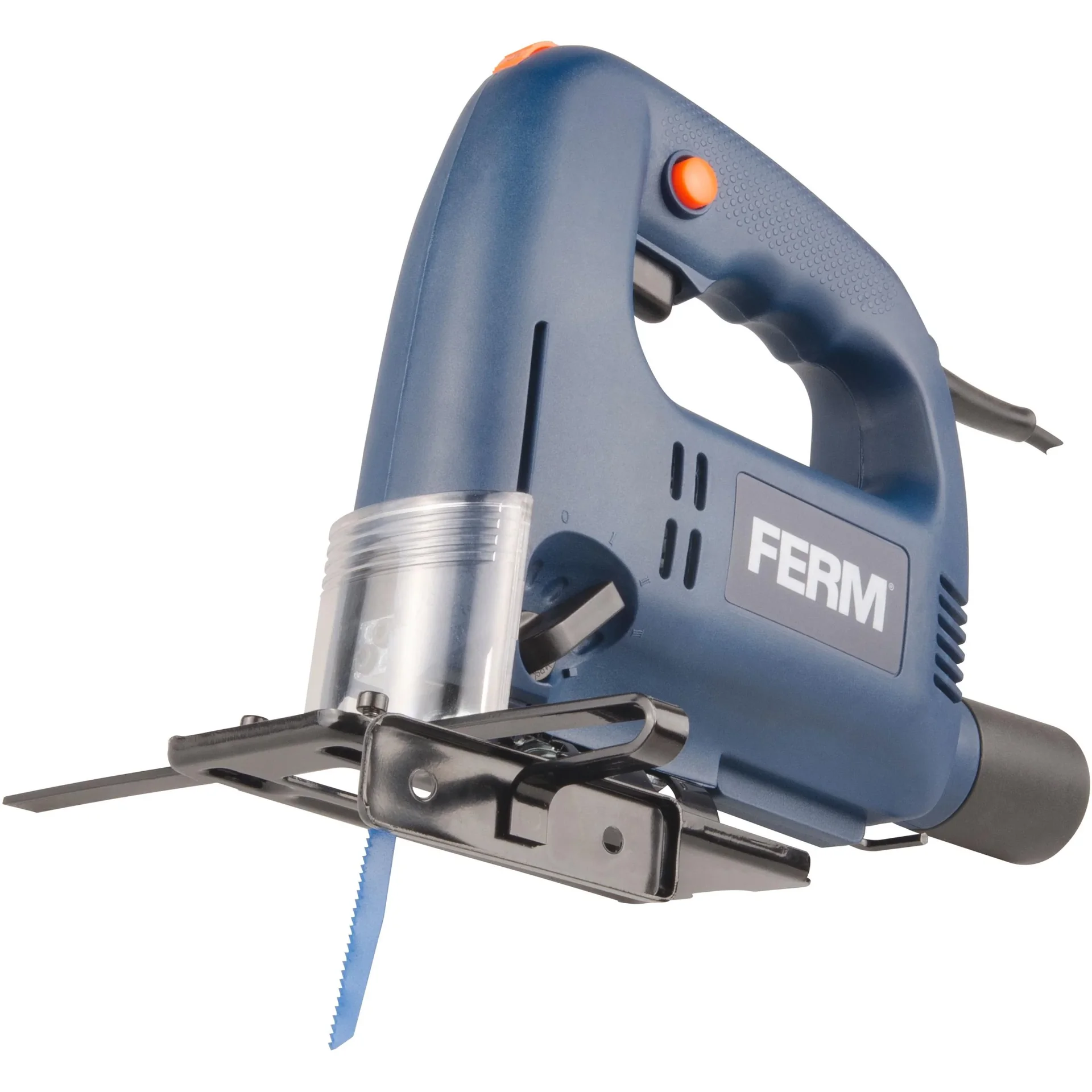 JSM1023 Stichsäge 570W - 4 Pendelpositionen - 45 Grad Einstellbar - Parallelführung - Mit 4 Sägeblätter und Vakuum-adapt - 4