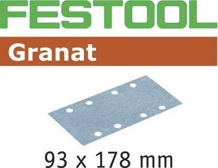Schleifstreifen STF 93 x 178 P120, 100 Stück - 0