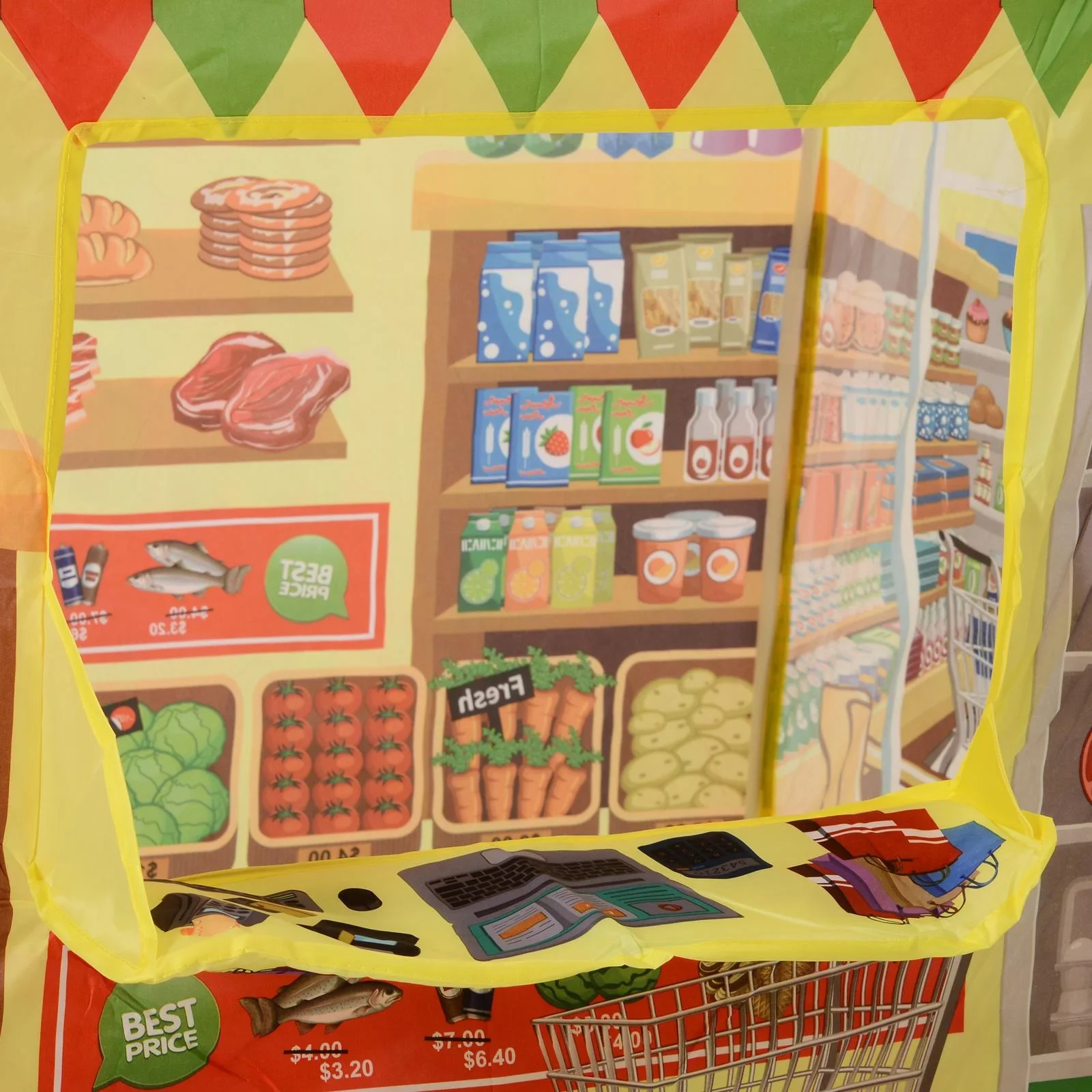 Supermarkt-Spielzelt - 0