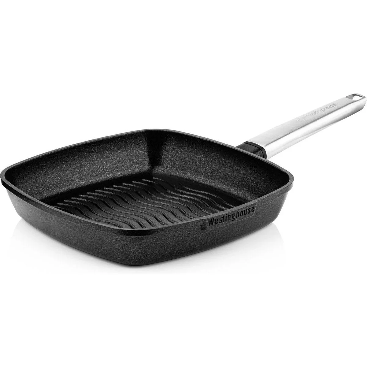 Performance Series Töpfe & Pfannen - Stielkasserolle 18 cm + Grillpfanne 28 cm - Schwarz - 1