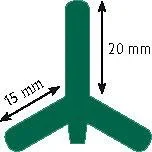 Metallpfahl T-Post, 167 cm, 200 Stück - 2