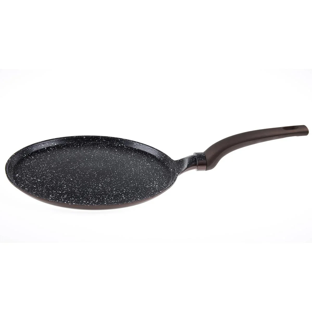 Pfannkuchenpfanne - Antihaftbeschichtung - 24 cm - Burgunderrot - 0