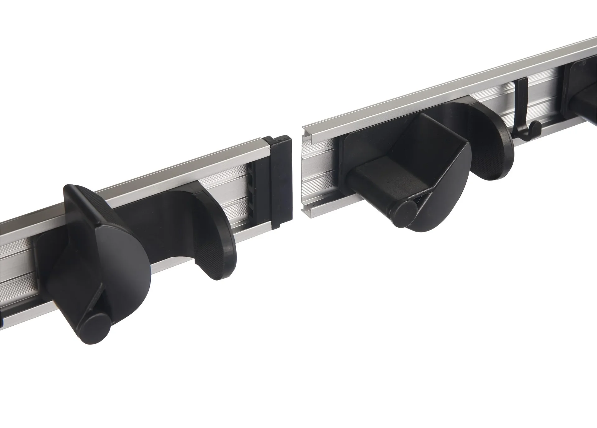 Gerätehalterschiene, Gerätehalter, Aluminium, 60 cm - 1