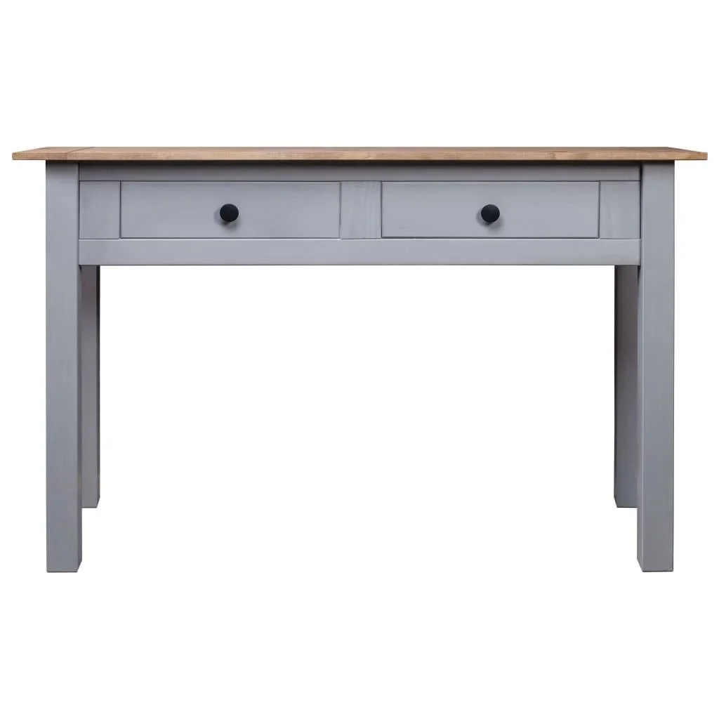 Wandtisch Panama Range 110x40x72 cm Kiefer massiv grau - 0