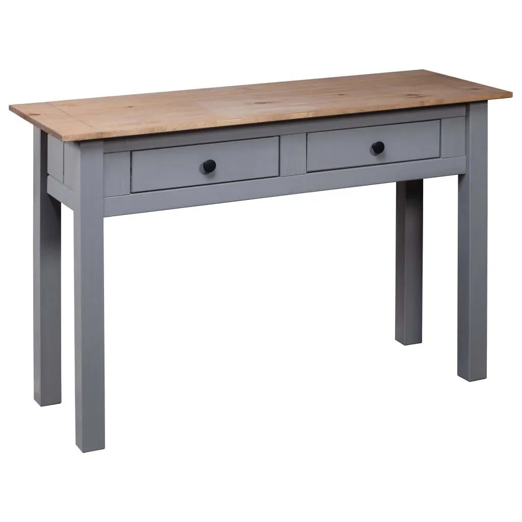 Wandtisch Panama Range 110x40x72 cm Kiefer massiv grau - 2