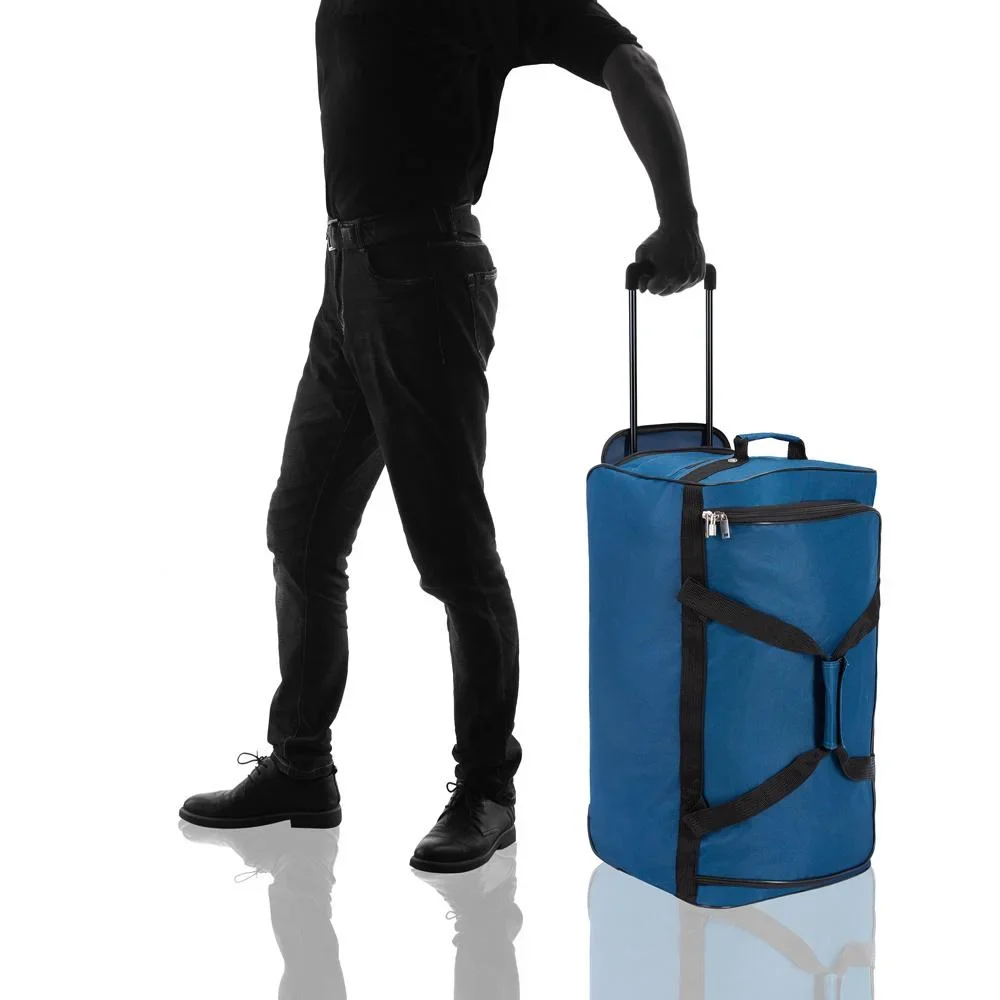 Reisetasche mit Rädern Blau 85 Liter - 0