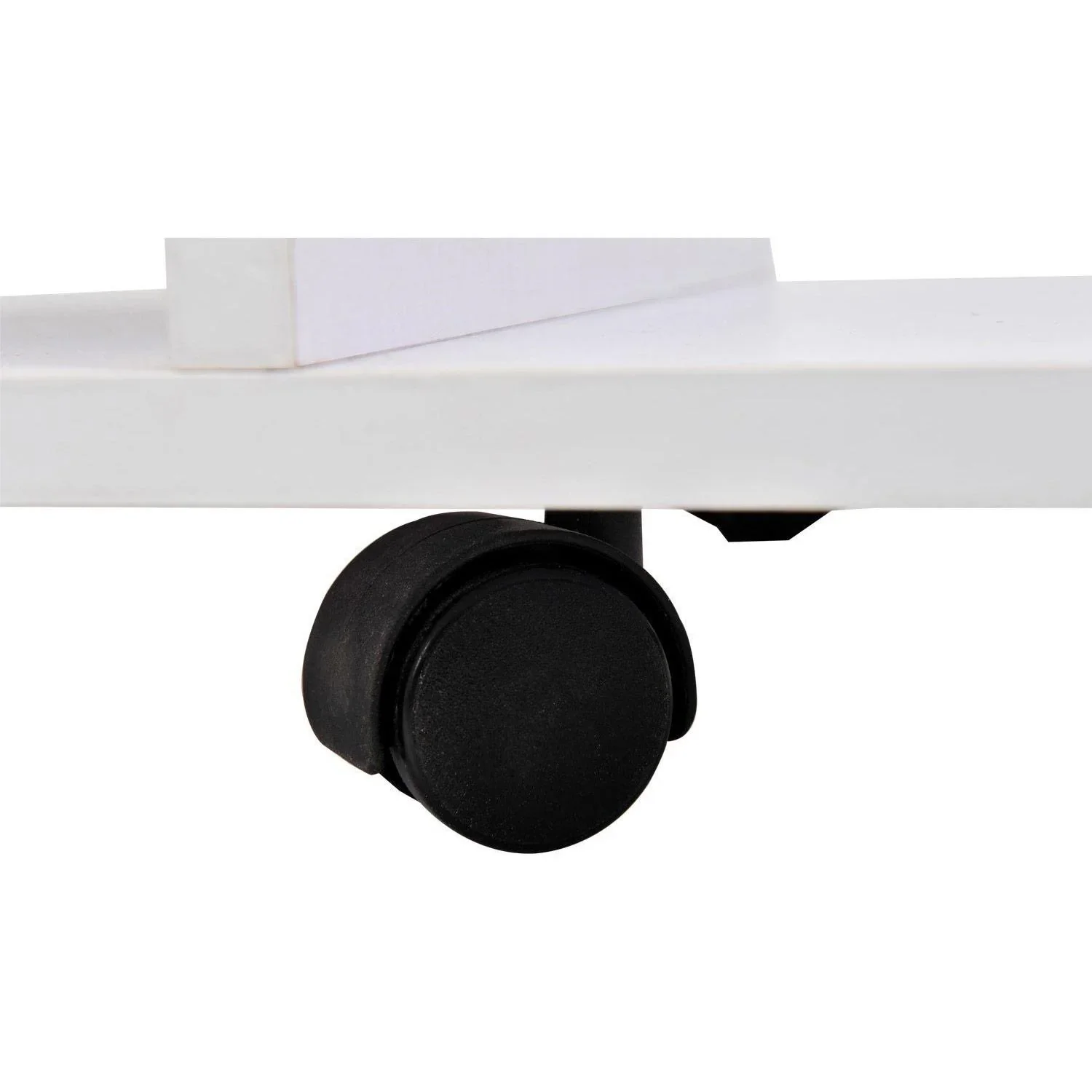 Fernsehtisch Lowboard TV mit Rollen weiß - 0
