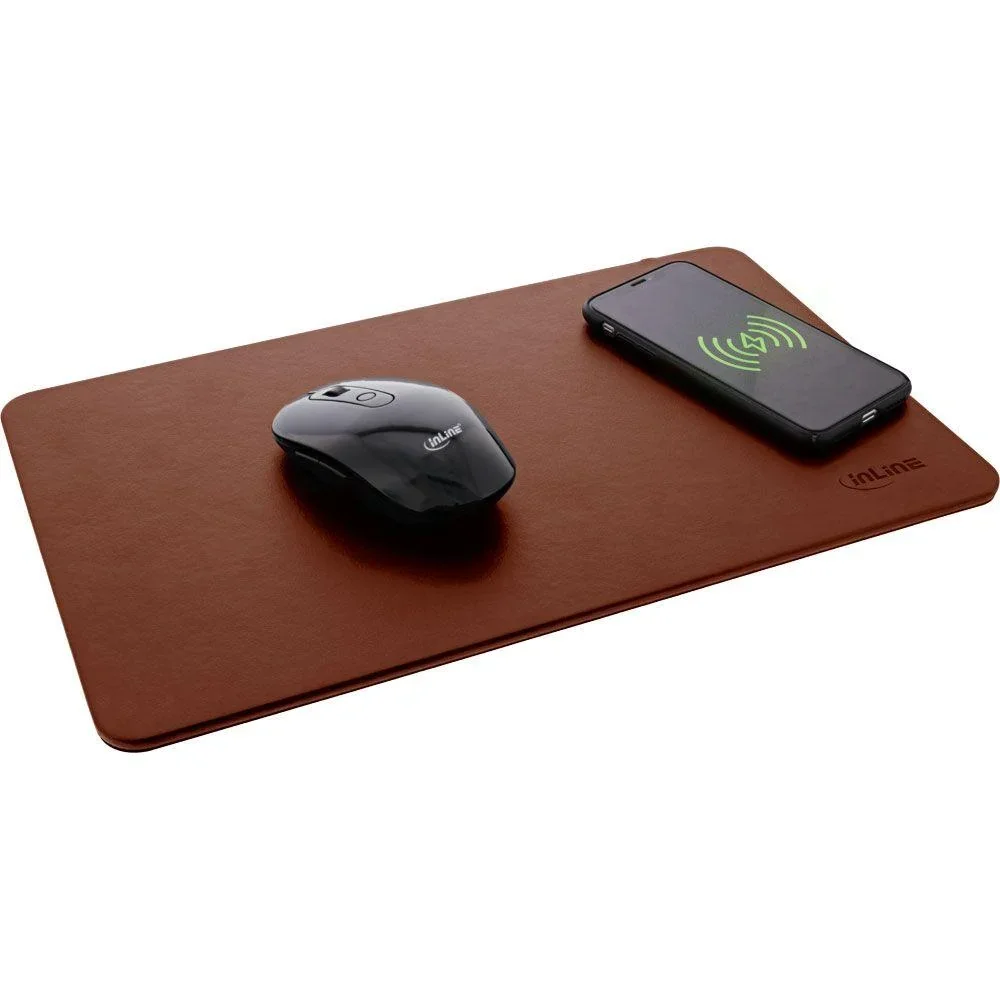 Maus-Pad, Wireless Charging (Qi), Kunstleder - 0