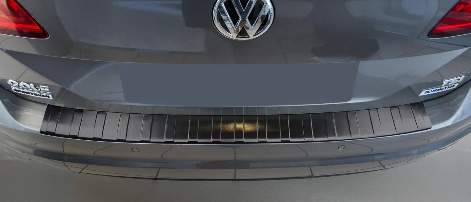 Ladekantenschutz Edelstahl für VW Sportsvan - graphite / black, Baujahr 2014> - 0