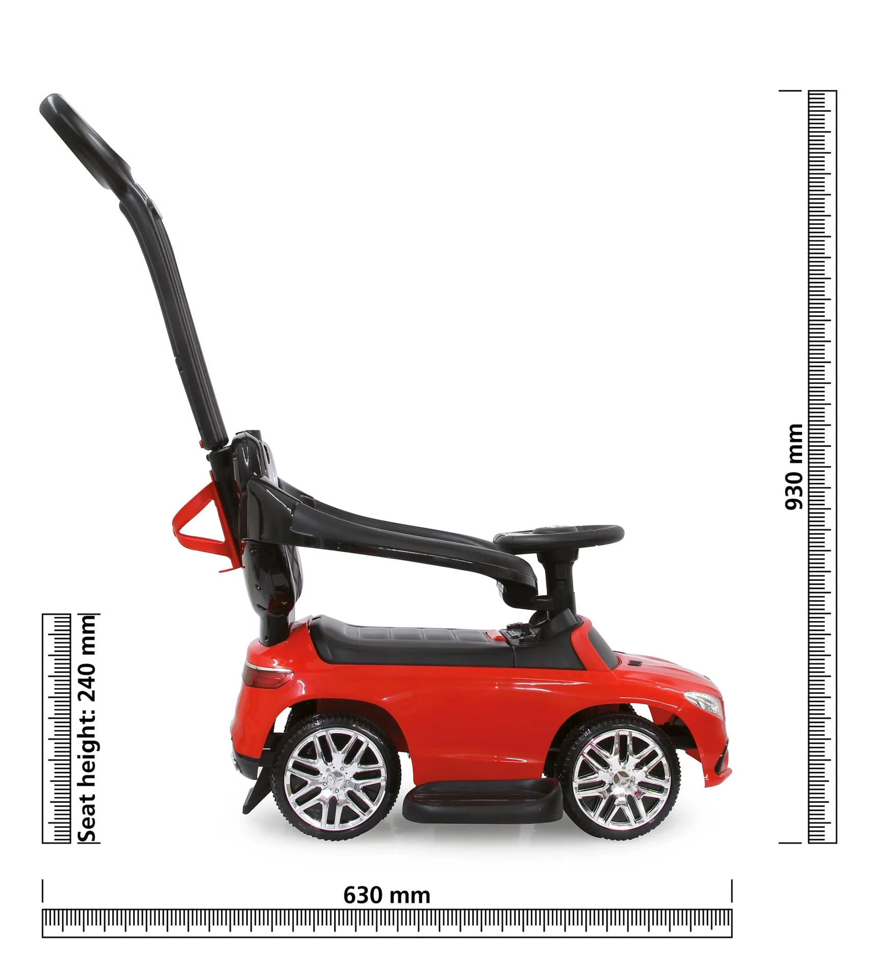 Rutscher Mercedes-Benz, GLE 63, 3 in 1, Rot - 9