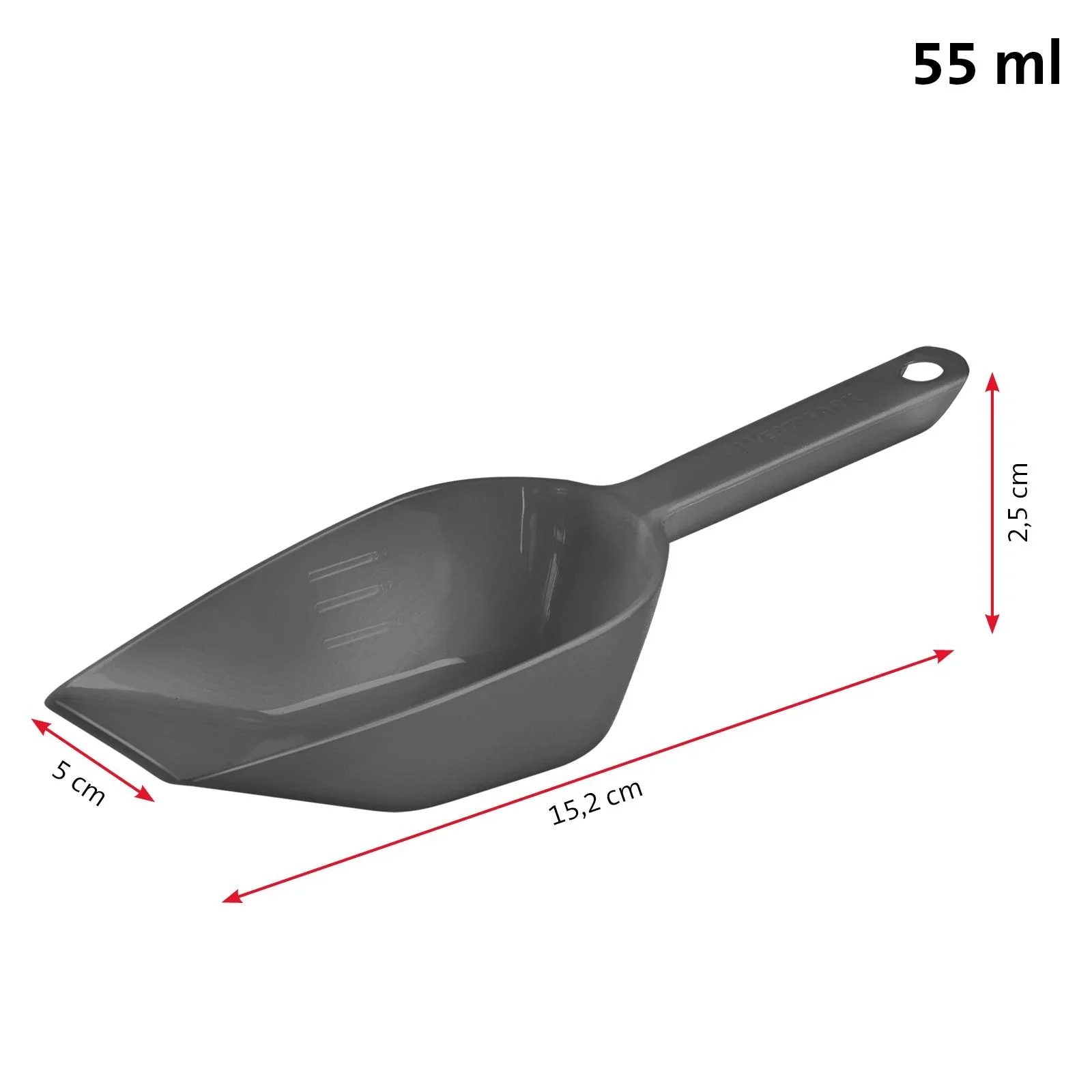Kunststoffschaufel "Halvar" 55 ml, 3 Stück - 5