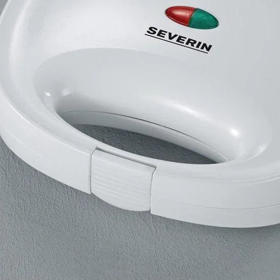 Sandwichmaker - 600 Watt - Weiß - 2