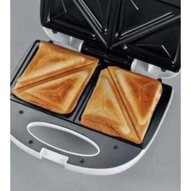 Sandwichmaker - 600 Watt - Weiß - 3