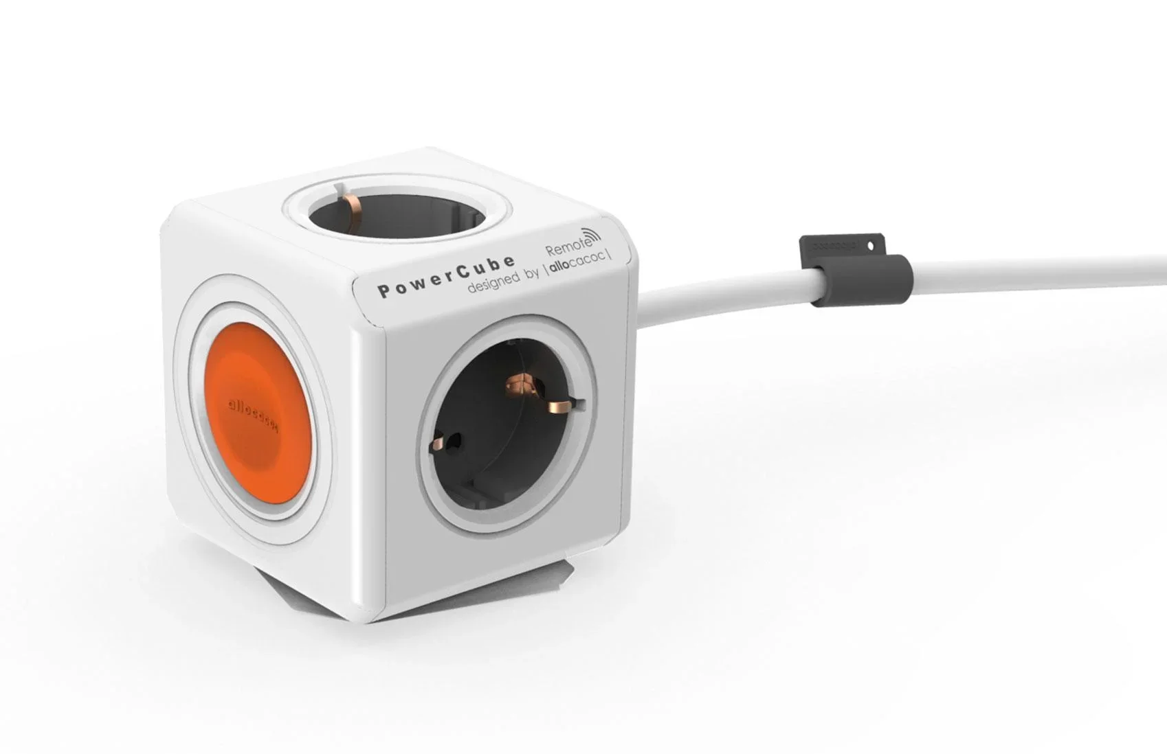 Powercube Extended Steckdosenwürfel mit 4 Steckdosen - 1