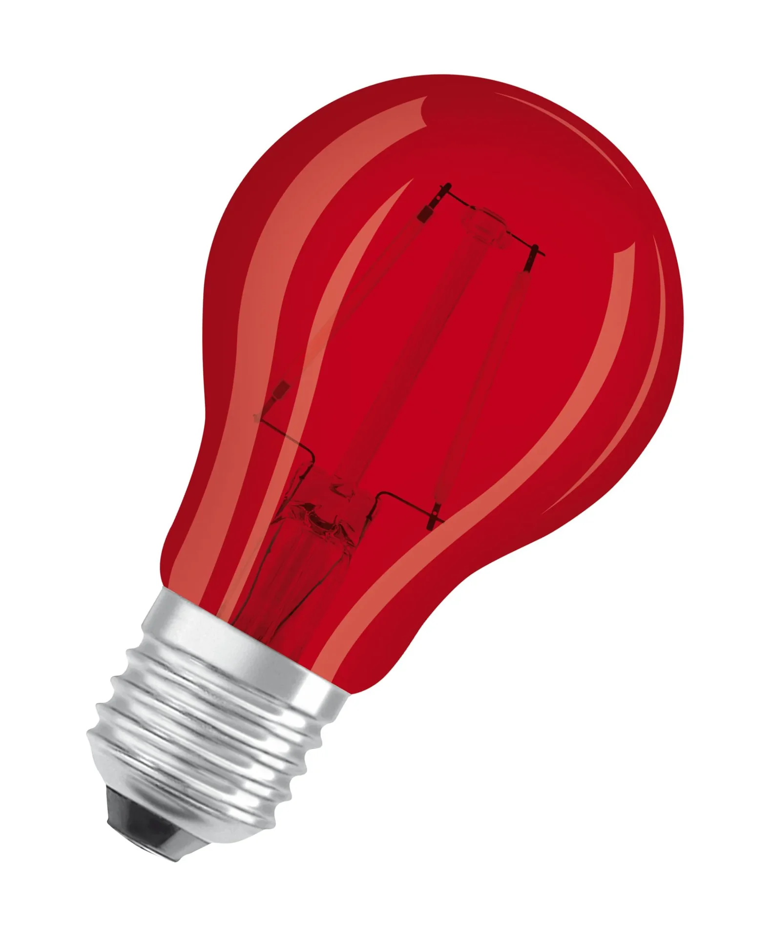 LED Lampe Superstar DécorRed mit 2,5 Watt, E27, rot - 0