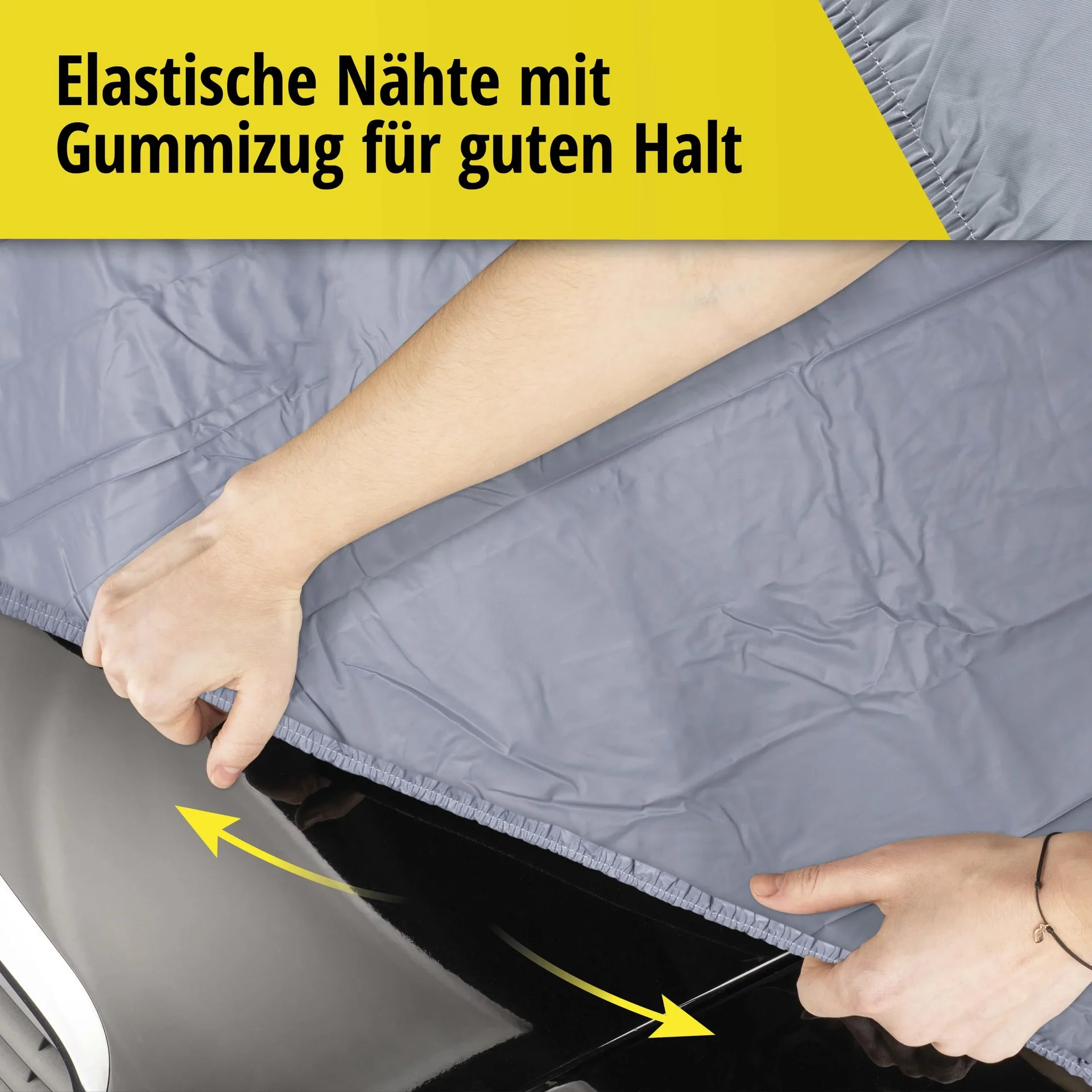 Autoabdeckplane all weather - Größe 2 - 385x168x160cm - PVC beschichtet - 2