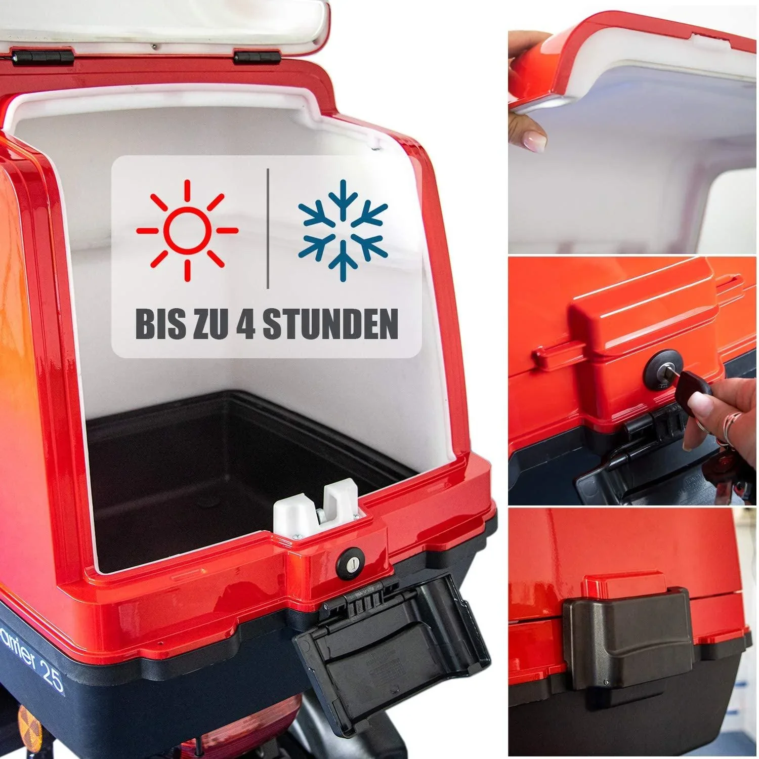 E-Carrier 25 V.3 - mit XXL-Heckkoffer - 6