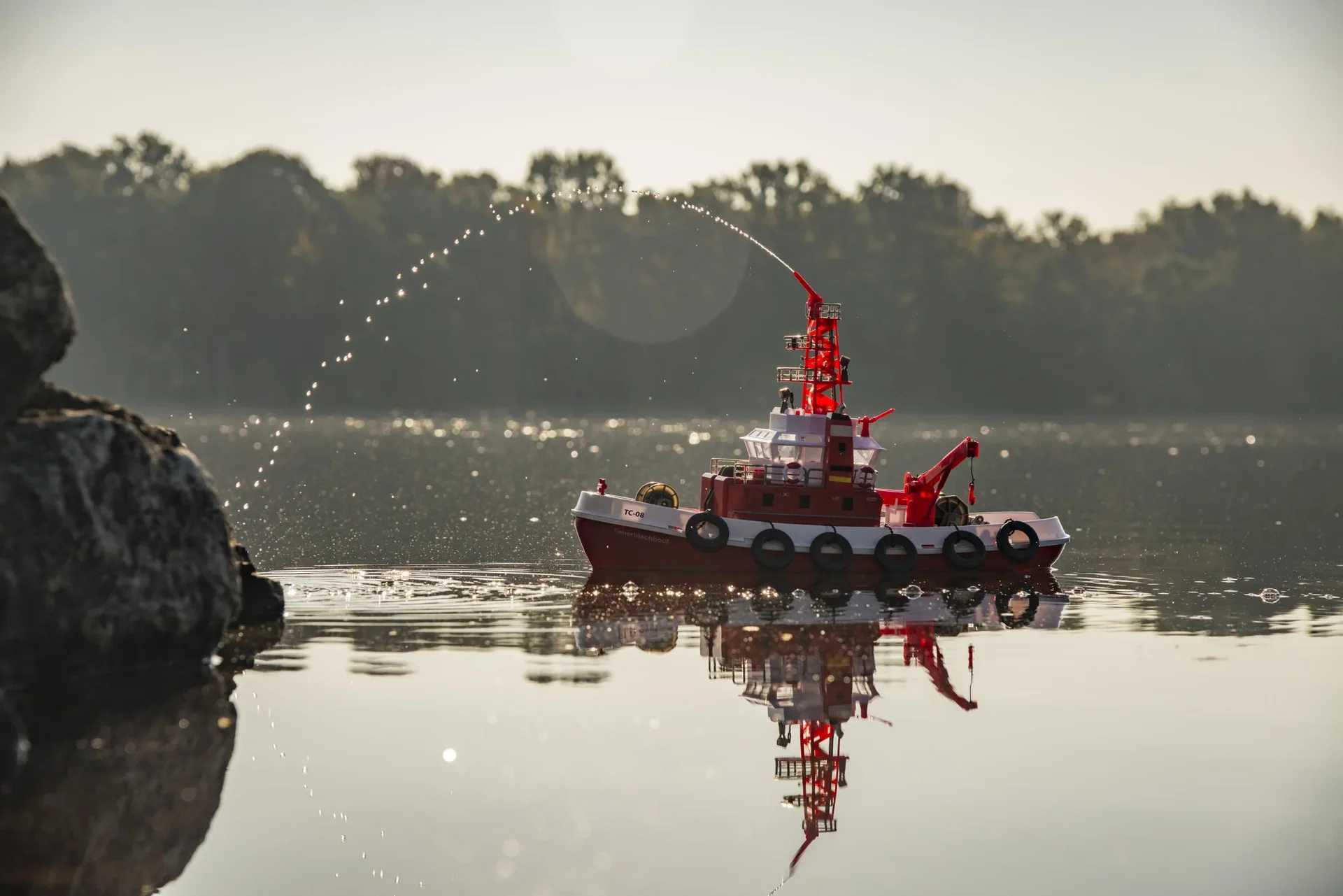 RC-Feuerlöschboot TC-08 2.4G 100% RTR - 1