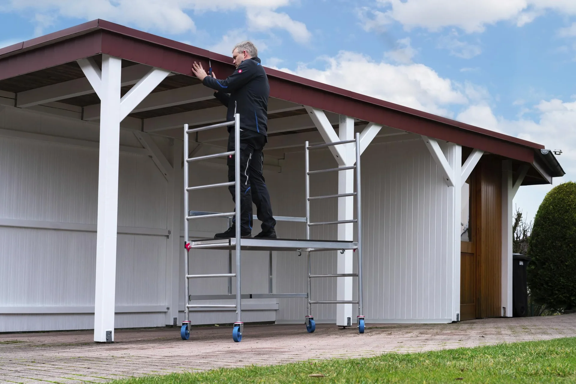 Faltgerüst RollTec, Arbeitshöhe bis 2,90m - 5