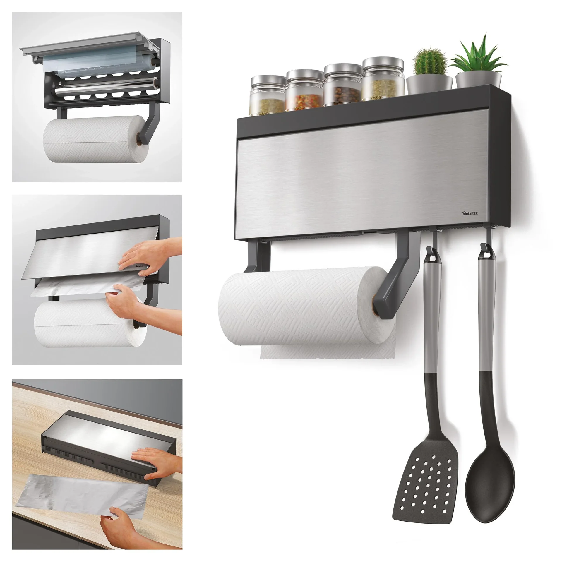Küchenrollenspender Tango Inox - 9