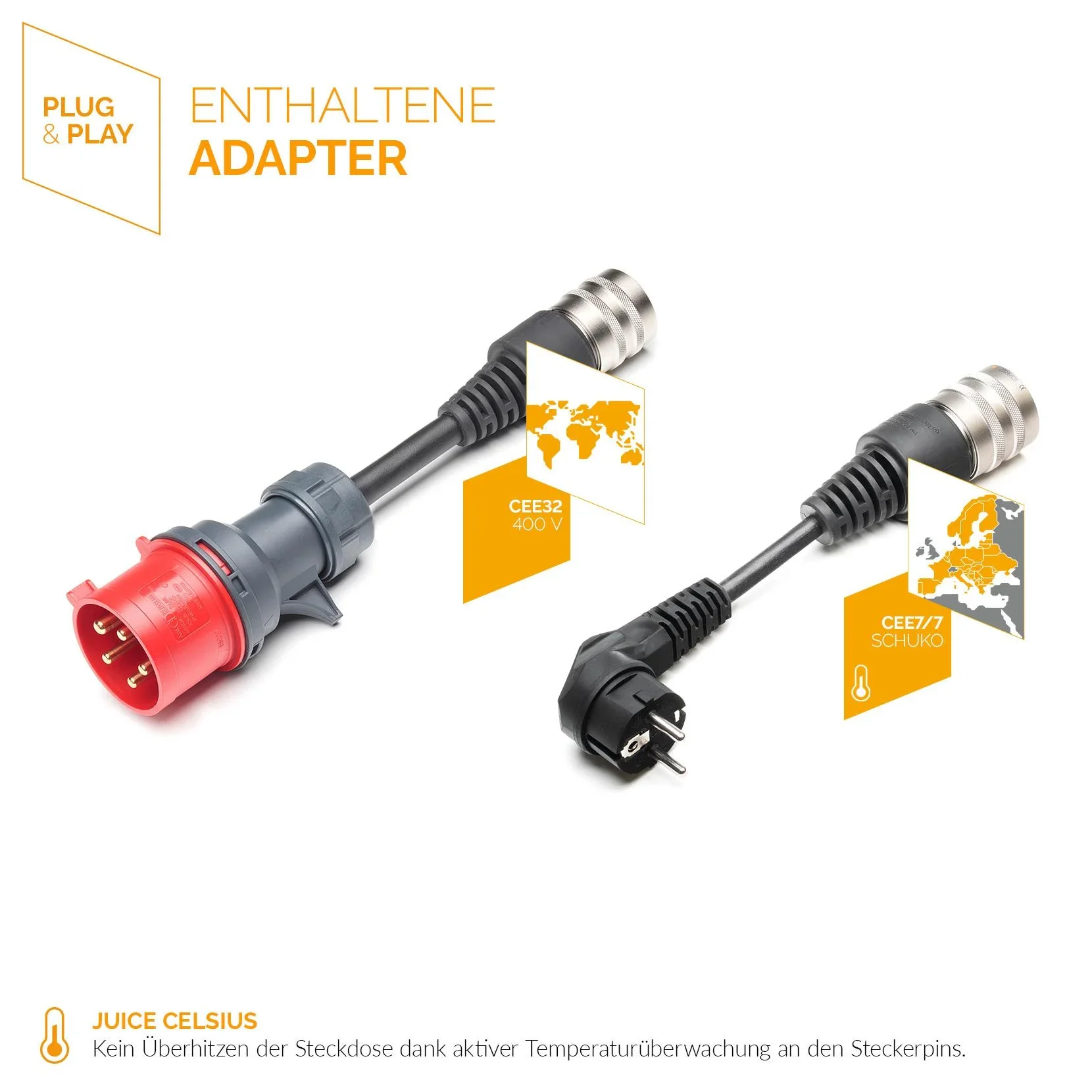 Juice Booster 2 Mobile Ladestation TYP 2 Basic Set EU - 7