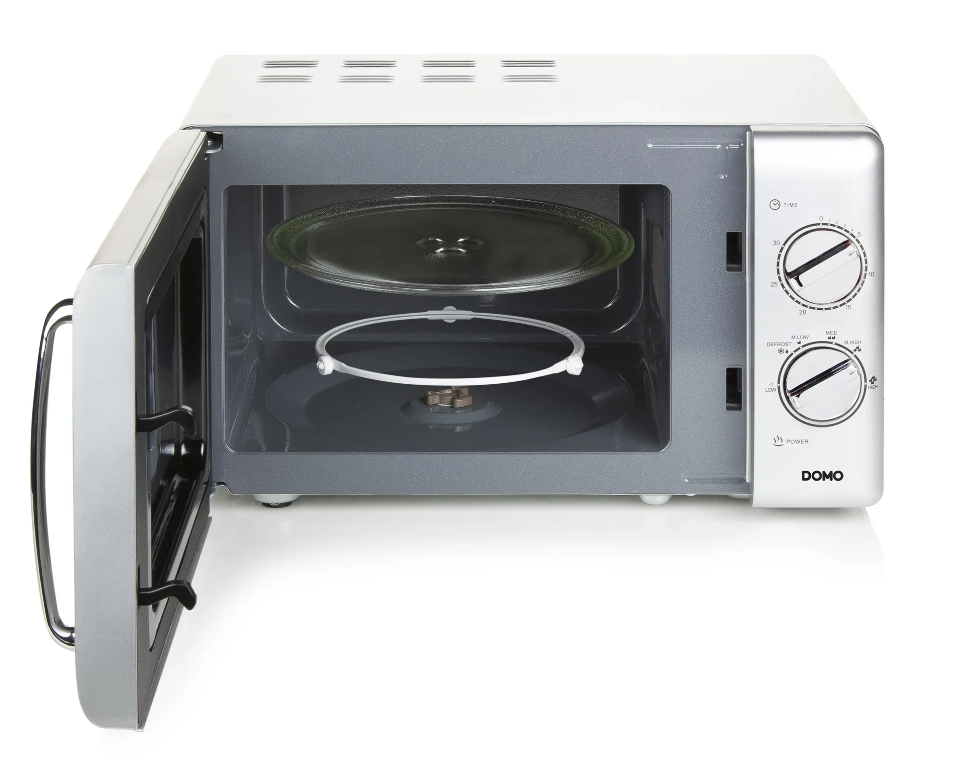 Mikrowelle "DO3025", silberfarben / grau, 25 Liter, 900 W - 7