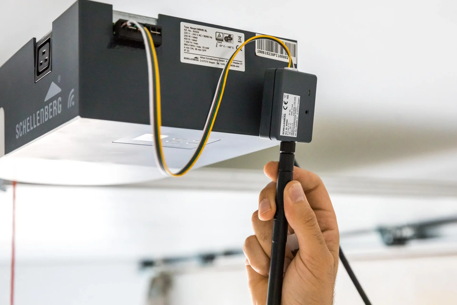 Smartphone Garagentoröffner mit LED - 4
